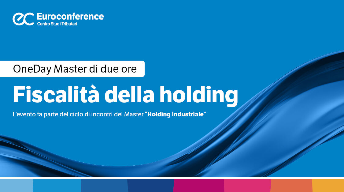 Immagine Fiscalità della holding | Euroconference